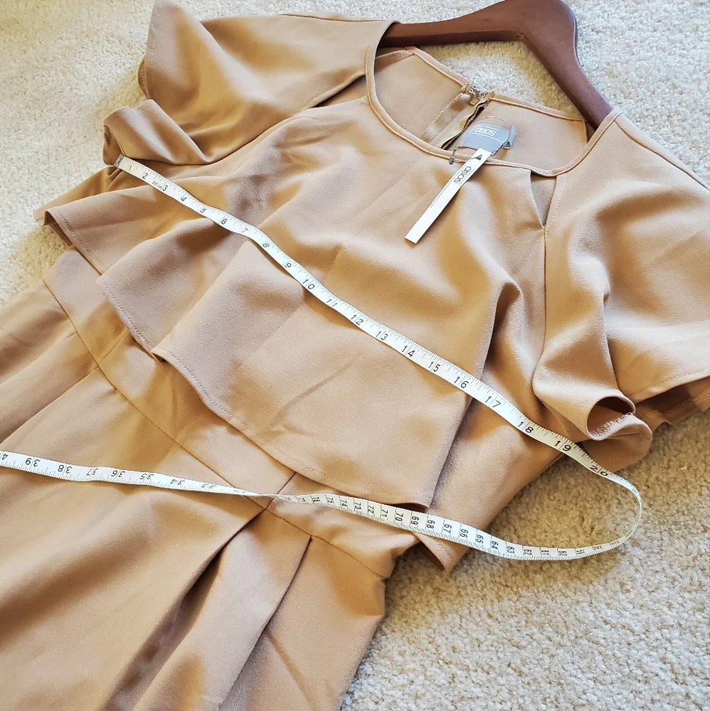 NWT🔥Latte Cream Career Dress - Picture 4 of 5